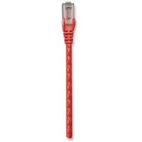 Intellinet 0.3m Cat6 UTP cavo di rete Rosso 0,3 m U/UTP (UTP)