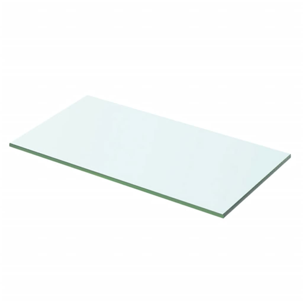 2 db átlátszó panel üvegpolc 50 x 20 cm (3051559)