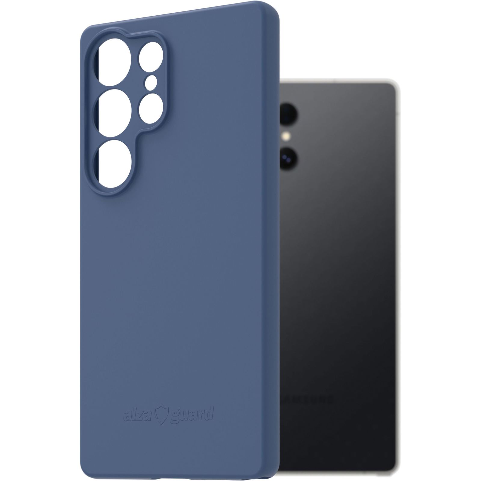 AlzaGuard Matte Case Samsung Galaxy S25 Ultra kék TPU tok (AGD-PCT442L)