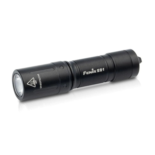 Fenix E01 V2.0 Zseblámpa - Fekete