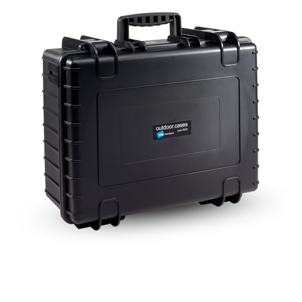 B&W Type 6000/B Fotós koffer - Fekete