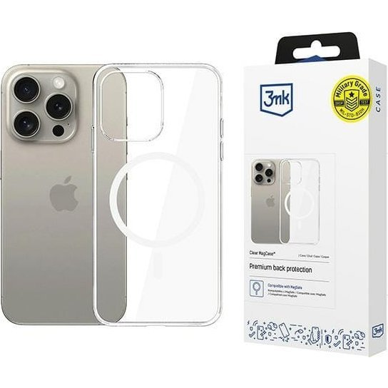 3mk Átlátszó MagCase Apple iPhone 15 Pro Max (5903108587075)