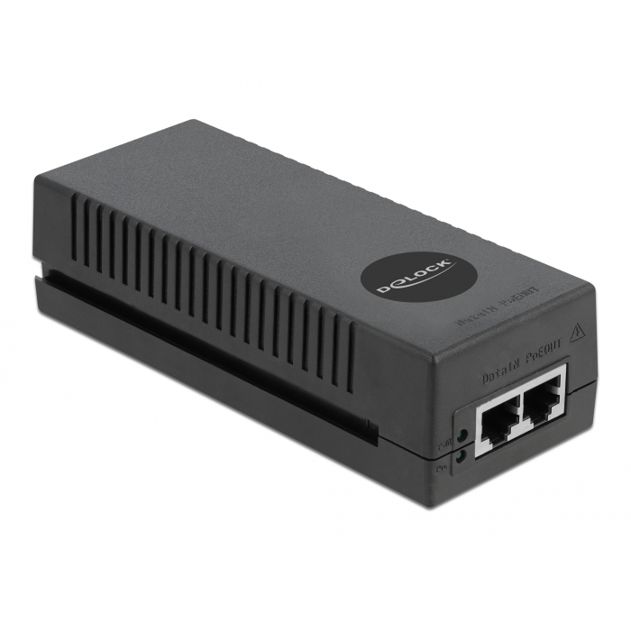 Delock 10 Gigabit PoE+ Injektor 802.3at 30 W (87766) (87766)