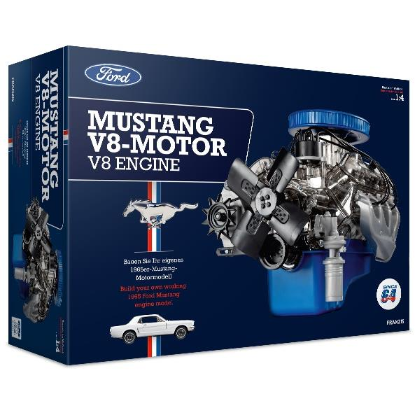 Franzis Ford Mustang V8 autómotor makett, 1:4-es méretarány (67501)