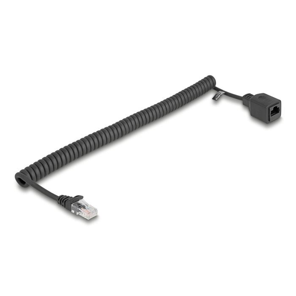 Delock RJ45 hálózati kábel Cat.5e UTP 3m fekete (90672)