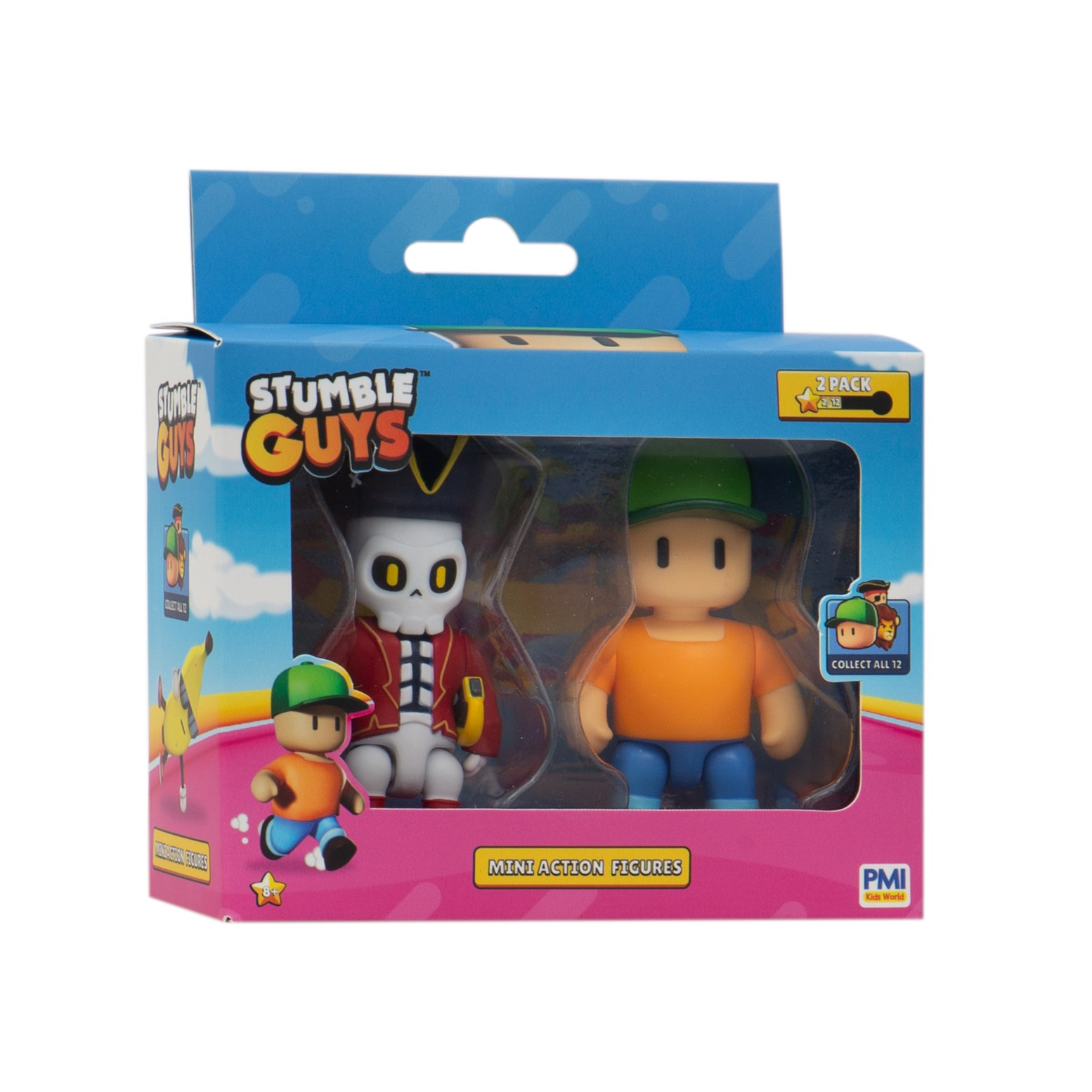 Stumble Guys Mini figura szett - A verzió (2db/csomag) (SG3002A)