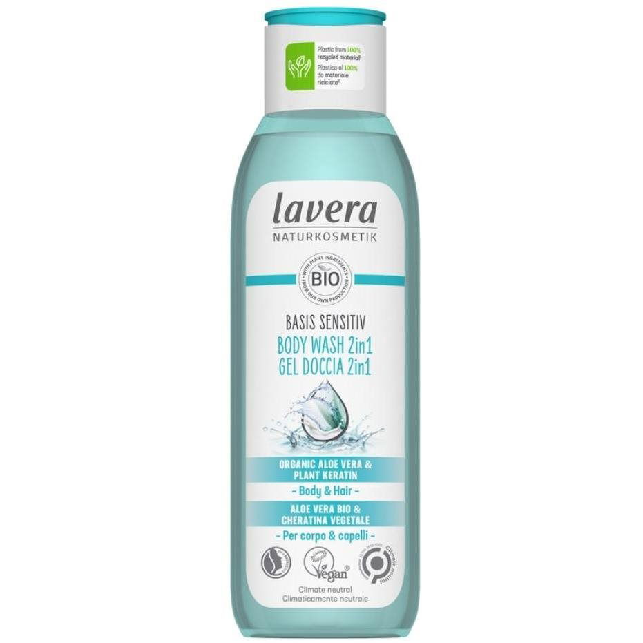 LAVERA Testápoló testre és hajra 2 az 1-ben 250 ml (4021457648511)