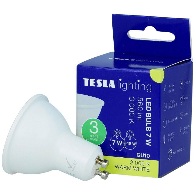 TESLA LED 7W GU10 GU100730-4 (GU100730-4)