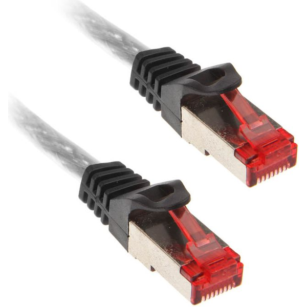 InLine 76400T cable de red Transparente 10 m Cat6 S/FTP (S-STP)
