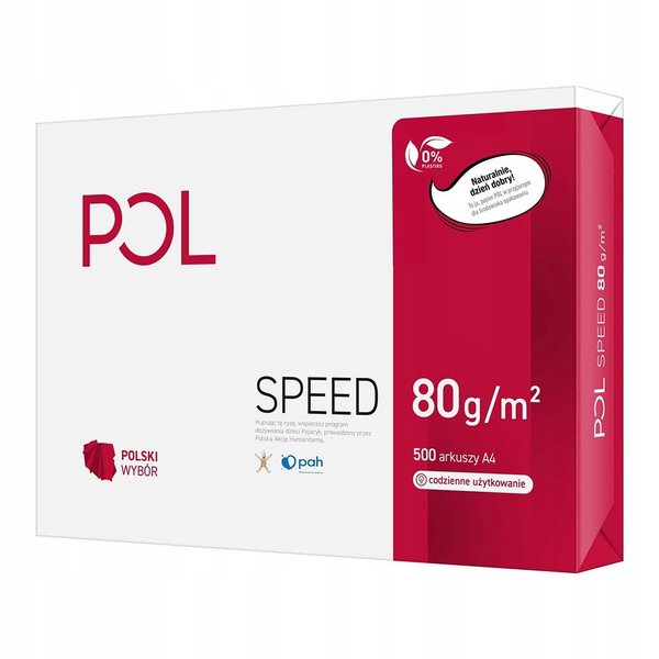 Papir Xero Igepa POLSPEED (A4; 80g/m2; 500 kos; Mat)