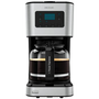 Кафемашина Cecotec Coffee 66 Smart 01555, 950 W, Филтър за многократна употреба, 1,5 л, Стъклена чаша, Програмируем таймер, Черен/Сребрист