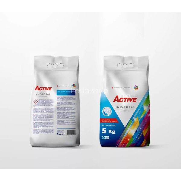 Active mosópor 5 kg Universal zsákos (14091)