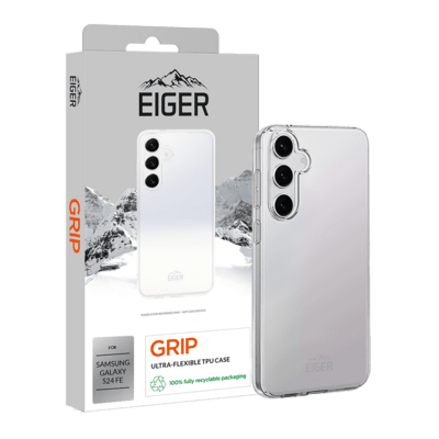 Eiger Grip Samsung Galaxy S24 FE Telefon tok - Átlátszó (EGCA00670)