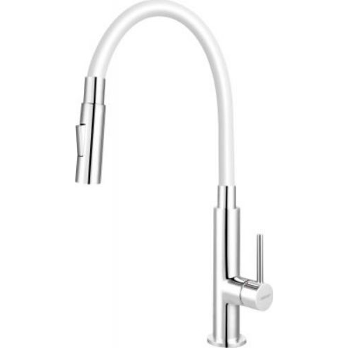 Ferro BZA43W Zumba SLIM Zuhanyváltós Flexibilis Csaptelep - Fehér (BZA43W)