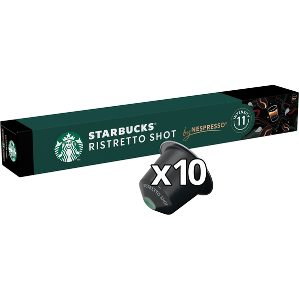 STARBUCKS® RISTRETTO SHOT by NESPRESSO® Dark roast 10 db