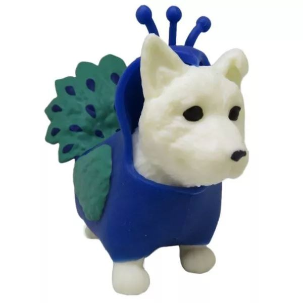 DIRAMIX Dress Your Puppy: Állati kiskutyák 2. széria - Westie páva ruhában (209325/0238-PAVA) (0238-PAVA)