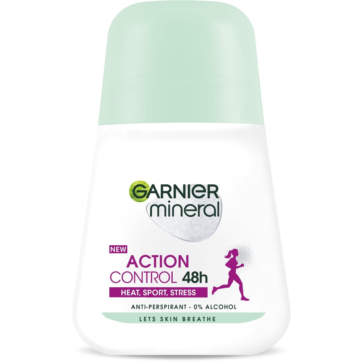 GARNIER Mineral Action Control Heat, Sport, Stress 48H Roll-On Antiperspirant 50 ml (3600540792396)