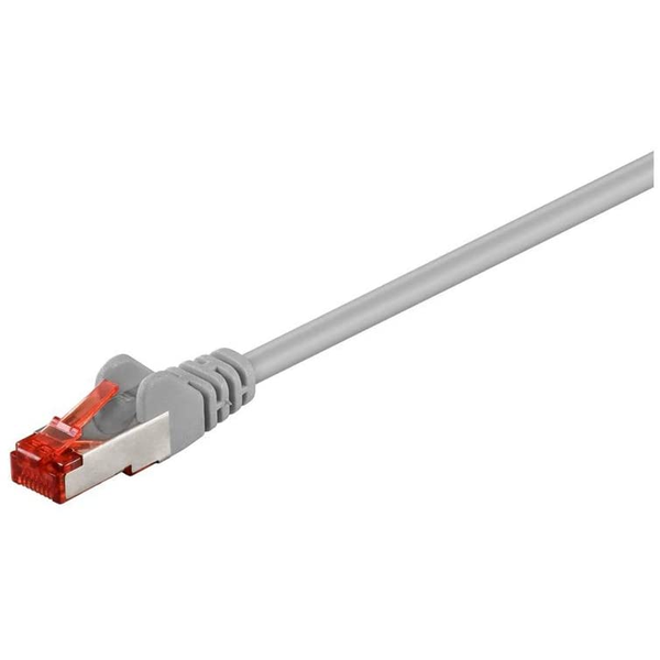 Goobay S/FTP CAT6 Patch kábel 0.5m Szürke