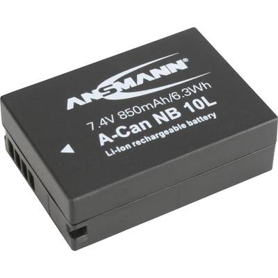 NB-10L Canon kamera akku 7,4V 850 mAh, Ansmann (1400-0024)