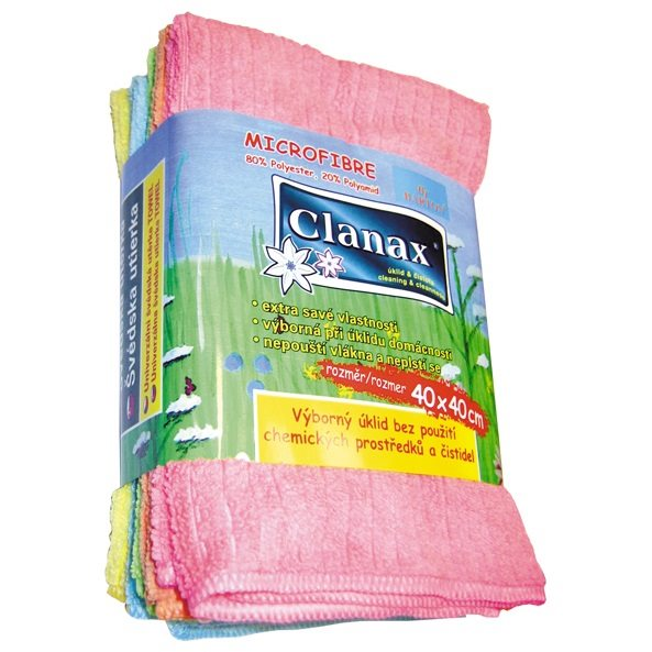 CLANAX Towel - svéd, 40 x 40, 5db (8590786720176)