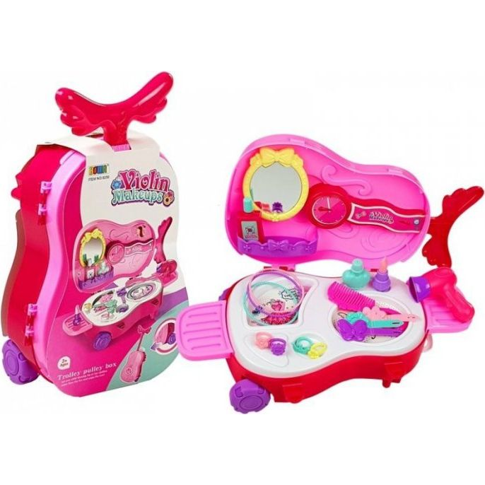 Szépség Készlet - Bőröndben, Fogantyúval (4649)