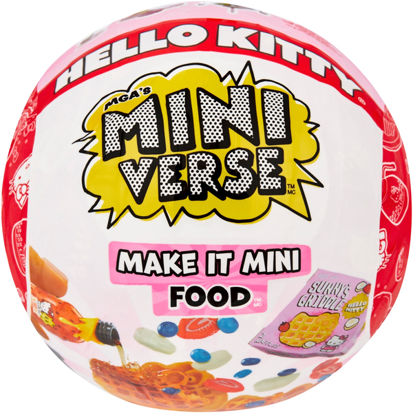 MGA Entertainment Miniverse Make It Mini Sanrio & Friends Hello Kitty gyűjthető kiegészítő szett