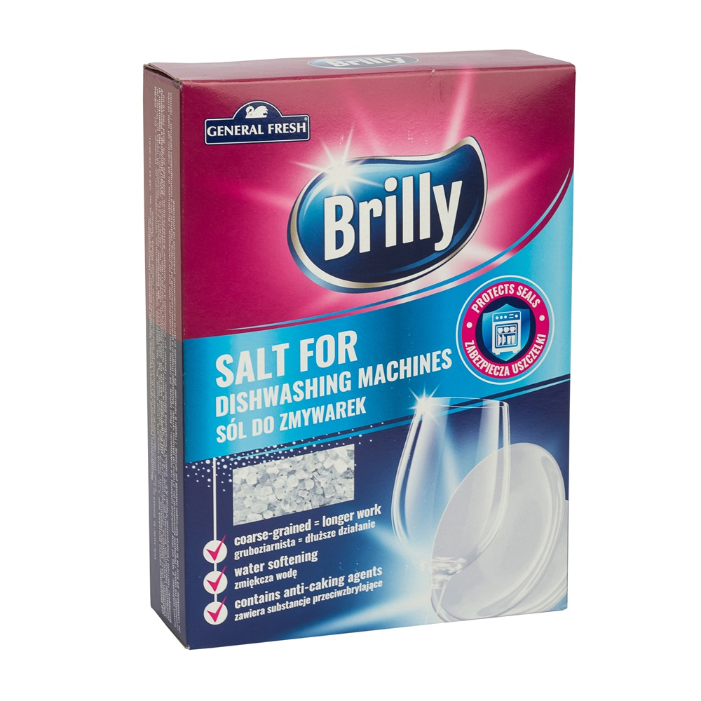 General Fresh Mosogatógép vízlágyító só 1,5 kg Brilly (12611) (12611)