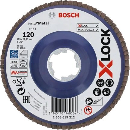 Bosch X571 Csiszolólemez (2608619212)