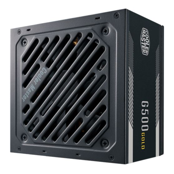 Cooler Master 500W G500 Gold tápegység (MPW-5001-ACAAG-NL) (MPW-5001-ACAAG-NL)