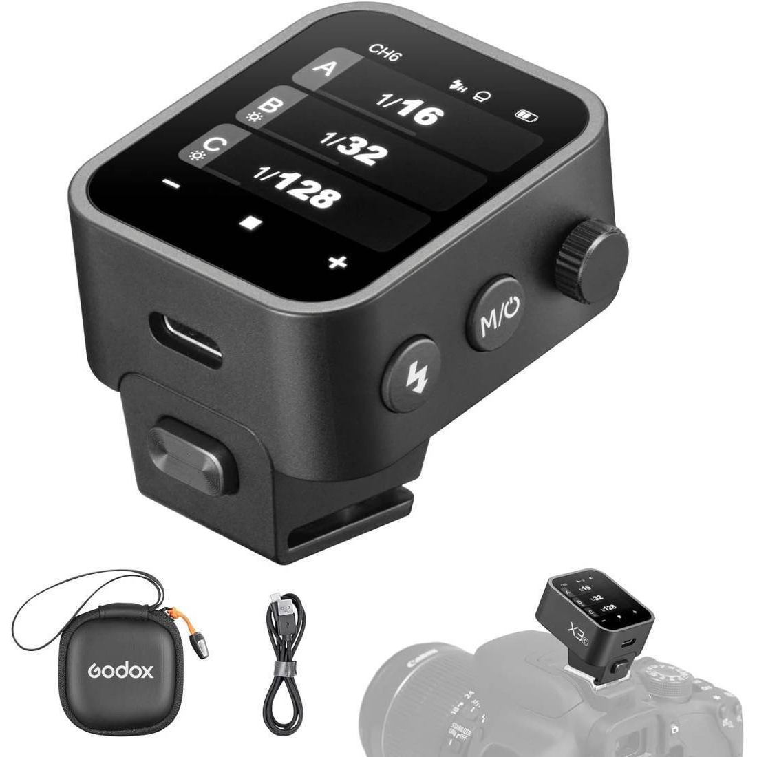 Godox X3 Rádiós Vakukioldó- Jeladó OM System / Panasonic (X NANO O)