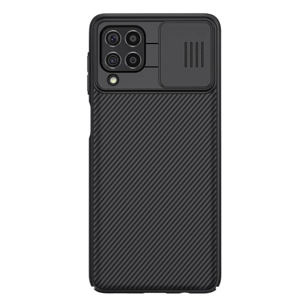 Nillkin CamShield Samsung Galaxy F62/M62 Műanyag Tok - Fekete (GP-113869)