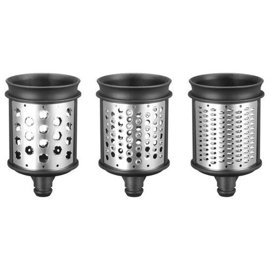 KitchenAid kiegészítő dob az 5KSMVSA-hoz (finom, 2 x csillag reszelő) (5KSMEMVSC)