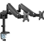 InLine 23160B sistem montare monitor/stand 43,2 cm (17") Birou Negru