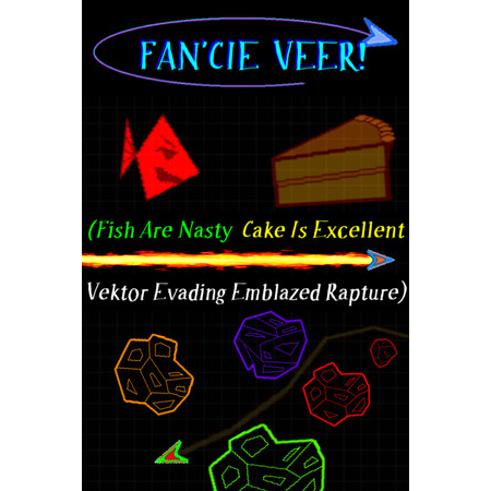 FAN'CIE VEER! (Fish Are Nasty, Cake Is Excellent Vektor Evading Emblazed Rapture) (PC - Steam elektronikus játék licensz)