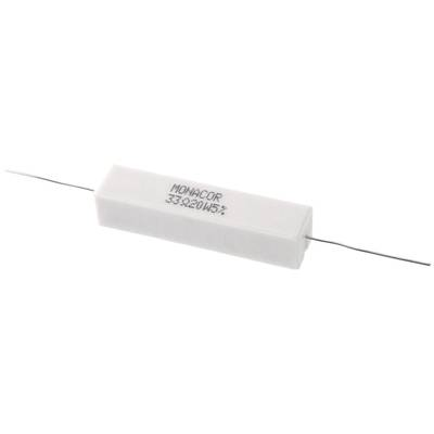 Nagy terhelhetőségű ellenállás Monacor LSR-330/20 33 ? (LSR-330/20)