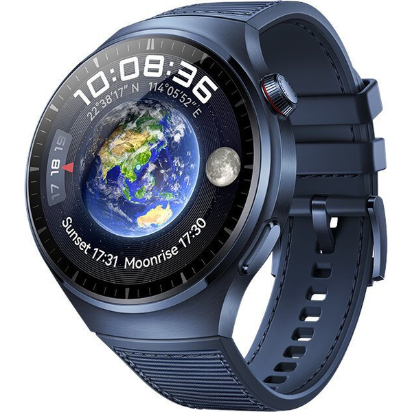 Huawei WATCH 4 Pro 3,81 см (1.5") AMOLED 48 мм Цифров 466 x 466 пиксела Тъчскрийн 4G Син Wi-Fi GPS (сателитен)