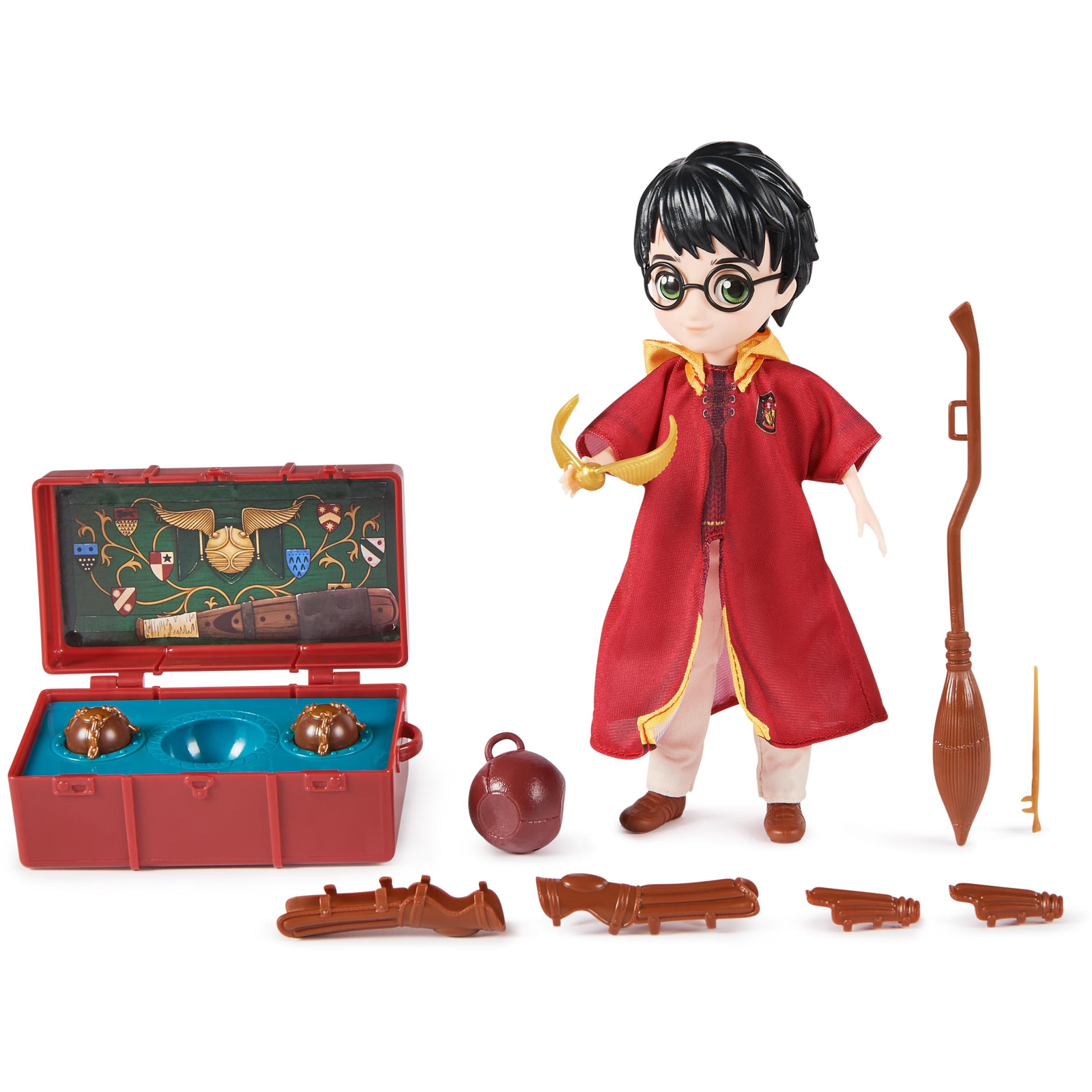 Harry Potter Kviddics felszerelés + figura 20 cm (778988501955)