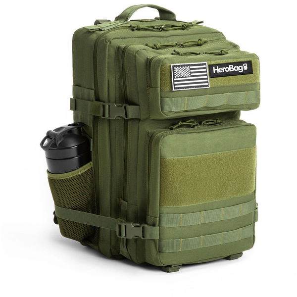 HeroBag Athlet 45 l, zöld