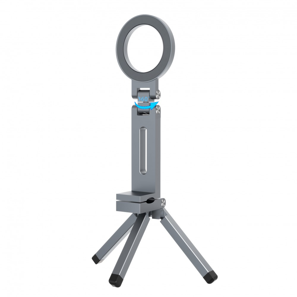 Cellect alumínium tripod selfie stick kitámasztó funkcióval, Ezü (CEL-TRIPOD-999A-SV)