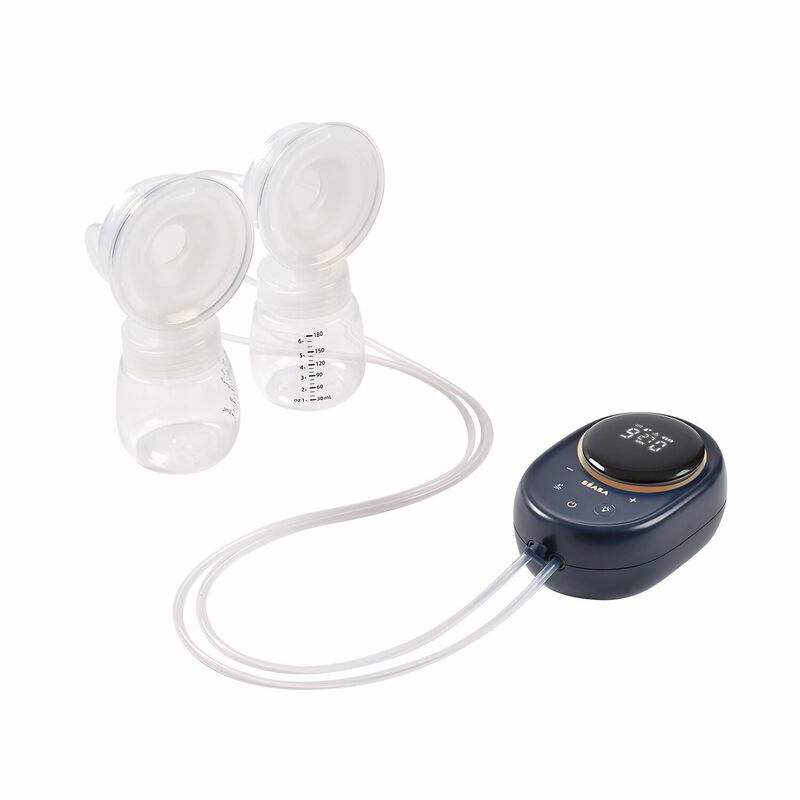 Beaba 911736 Elektromos Dupla hordozható Mellszívó készülék 2x180ml - Éjkék (911736)