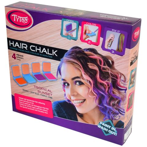 TyToo hajkréta szett Tropical Sunset színekkel (HKDS0003) (HKDS0003)