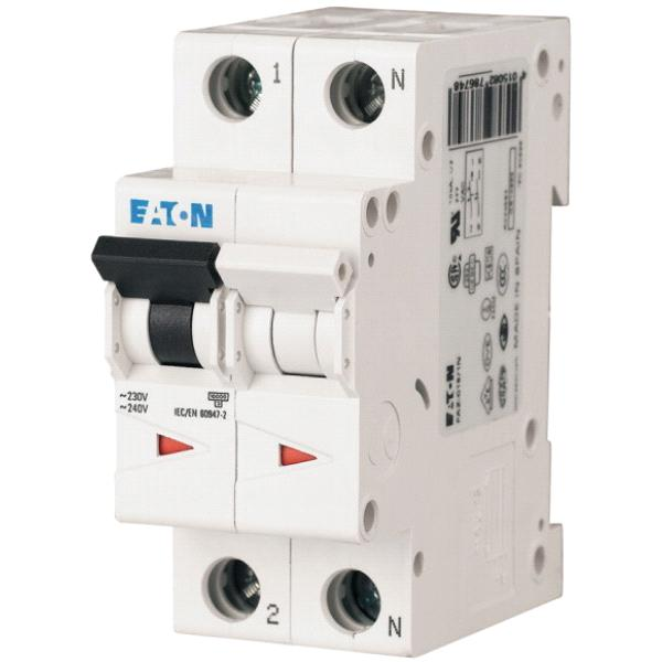 Eaton FAZ-C6/1N interruttore automatico Interruttore in miniatura Tipo C 2
