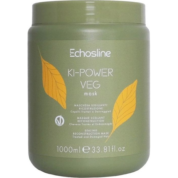 ECHOSLINE_Ki Power Vegan Mask wegańska maska do włosów 1000ml