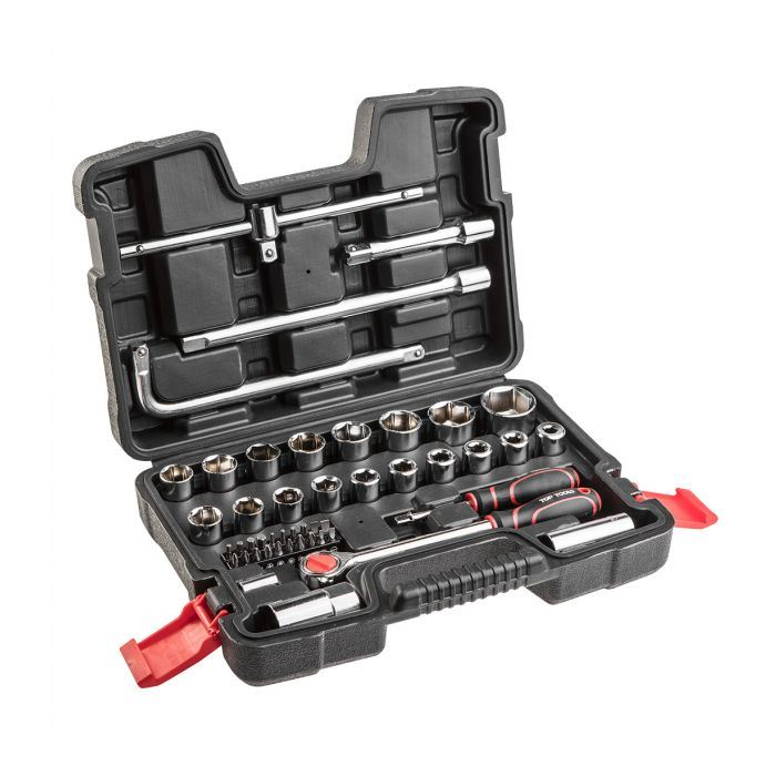 Top Tools Dugókulcskészlet 1/4" 1/2" 47db (38D550) (Top Tools 38D550)