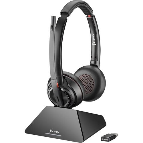 Безжична слушалка Poly Savi 8220 UC, черна