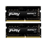 KINGSTON FURY NB memória DDR4 16GB 3200MHz CL20 SODIMM (Kit of 2) Impact