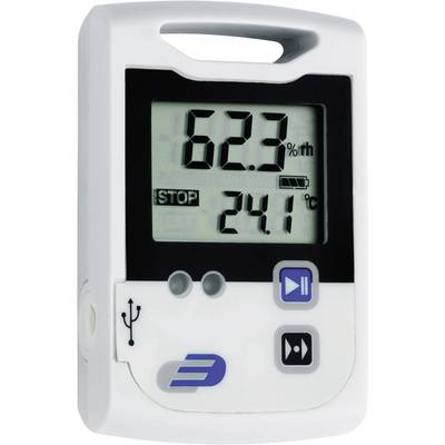 Hőmérséklet mérés adatgyűjtő, 2 x 60000 adat tárolással, -30…+70 °C, Dostmann Electronic LOG100 (311039)