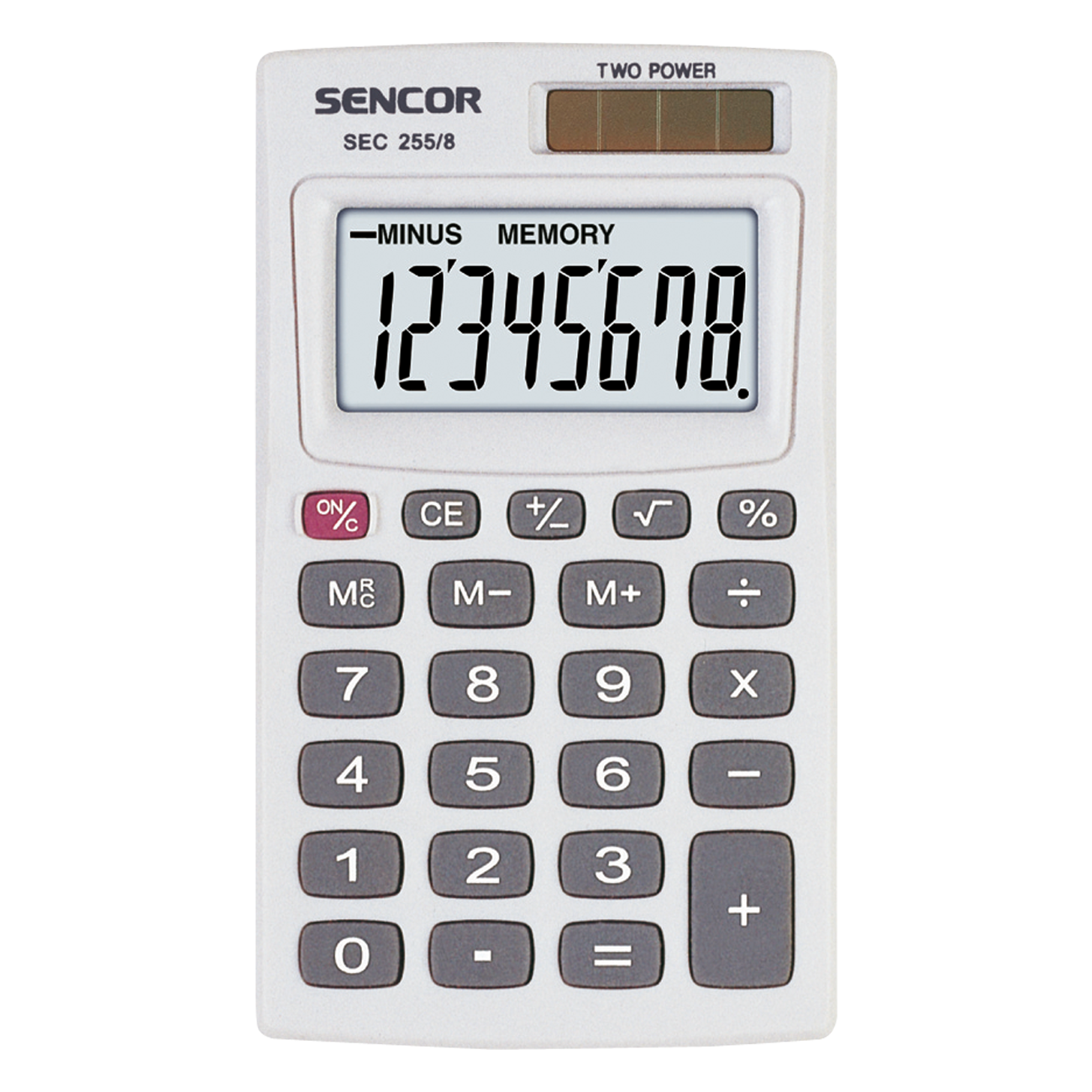 Sencor SEC 255/8 Zsebszámológép (SEC 255/8)