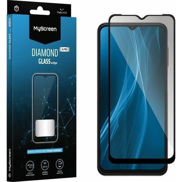  MyScreen Protector Huawei Nova Y61 - Szkło hartowane na lekko zaokrąglone ekrany DIAMOND GLASS LITE edge FULL GLUE