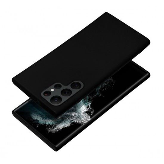 Forcell Soft Samsung Galaxy S23 Plus szilikon tok fekete (70267) (FO70267)